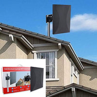 1 x RAW Customer Returns Outdoor TNT Antenna Outdoor Indoor TV Antenna 160 KM Reception, 10m Coaxial Cable, Anti-UV Coating, Waterproof and Compact Design - RRP €75.16