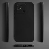 5 x Brand New Moozy Lifestyle. Case for Xiaomi Redmi 10C, Black - Premium Silicone Mobile Phone Case Protective Case with Matte Finish and Soft Microfiber Lining, Phone Cover Case - RRP €64.9