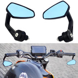 1 x RAW Customer Returns DREAMIZER 7 8 22mm Motorcycle Handlebar End Mirrors, Motorcycle Side Mirror Replacement for Z1000 Z750 MT03 MT09 FZ6 SV650 SV1000 CB1000R CBF125 Monster M696 821 - RRP €26.06