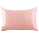 1 x RAW Customer Returns ZIMASILK 100 Mulberry Silk Pillowcase for Hair and Skin, 19 Momme Silk on Both Sides, Standard, 50 x 75 cm, Coral, 1 Piece - RRP €31.27