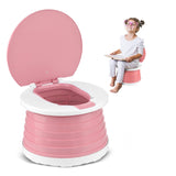 1 x RAW Customer Returns Portable Potty Children s Folding Toilet Portable Baby Potty Vater for Children Folding Children s Toilet Potty Training Toilet Seat Travel Folding Potty Chair for Camping Park Indoor Outdoor - RRP €21.99