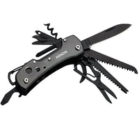 1 x RAW Customer Returns HONZIN Swiss style pocket knife - for everyday use, including outdoor survival fishing - RRP €11.65