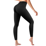 1 x RAW Customer Returns Oielai Leggings for Women High Waist, Soft Push Up Leggings Yoga Long Leggings Slim Sports Leggings with Inner Pocket, Black, S - RRP €18.14