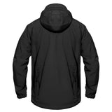 1 x RAW Customer Returns KEFITEVD Softshell Jacket Men s Waterproof with Hood Fleece Lined Jacket Winter Warm Windproof Outdoor Ski Jacket Men s Functional Jacket Winter Jacket Black XL - RRP €67.55