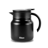 1 x RAW Customer Returns Tiken 800ml thermos flask made of double-walled stainless steel insulated coffee pot with quick tip closure - RRP €25.61