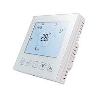 1 x RAW Customer Returns KETOTEK WiFi Thermostat Underfloor Heating Water 3A Compatible with Alexa, Digital Programmable Room Thermostat Tuya Smart Life App Control 220V White - RRP €49.99