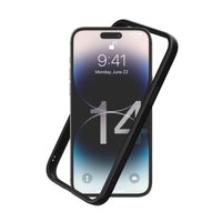 1 x RAW Customer Returns RhinoShield Bumper Case Compatible with iPhone 14 Pro Max CrashGuard NX - Shock-absorbing protective case in a slim design - 3.5 meter drop protection - Black - RRP €26.17