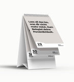 1 x RAW Customer Returns Demotivating desk calendar UNDATED 52 weeks with 52 unmotivating sayings Don t dream your life, shut up Funny gift idea for office, colleagues - RRP €17.14