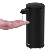 1 x RAW Customer Returns AIKE Soap Dispenser Automatic Stainless Steel with Sensor Infrared, 280ml Touchless Automatic Soap Dispenser USB Charging - RRP €35.69