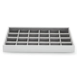 1 x RAW Customer Returns Papten stackable jewelry tray, jewelry storage drawer jewelry insert organizer jewelry display 24 compartments for earrings ring necklace - RRP €28.22