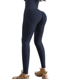 1 x RAW Customer Returns Merlvida Women s Sports Leggins High Waist Leggings Push Up Gym Pants Tummy Control Anti-Cellulite Leggings Opaque Elastic Tracksuit Tights Women s Sportswear Yoga Fitness - RRP €20.6