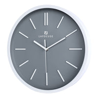 1 x RAW Customer Returns Lafocuse Orange Minimalist Wall Clock, Modern Silent Without Numbers, Non-Ticking Quartz Movement for Living Room Kitchen Bedroom 30cm - RRP €18.68