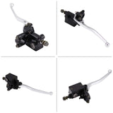 1 x RAW Customer Returns Brake Pump Brake with Front Brake Lever Master Cylinder Motorcycle Brake Clutch Lever Front 7 8 Brake Master Cylinder, Front Clutch Lever for CB250 CBR250 MC19 VT250 MC20 - RRP €23.85