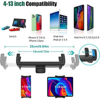 1 x RAW Customer Returns Cuxwill Tablet Holder Car Dashboard Holder for 4-13 Inch iPad Cell Phone, Truck Car Windshield with Suction Cup for iPad Pro 12.9 iPad Air Mini, Samsung Tab, Kindle Fire HD, iPhone - RRP €33.12