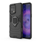 1 x Brand New BeyondTop Tough Armor Case for Oppo Find X5 Pro, Back Protection with 360 Degree Ring Kickstand Shockproof Protective Case for Oppo Find X5 Pro, Black - RRP €21.6