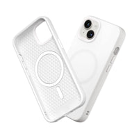 1 x RAW Customer Returns RhinoShield Case compatible with iPhone 14 13 SolidSuit - MagSafe compatible - Shock-absorbing slim protective case with premium finish - 3.5 meter drop protection - Classic White - RRP €45.37