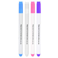 1 x RAW Customer Returns HEEPDD Fabric Marking Pens, 4 Pack Disappearing Water Soluble Fabric Erasable Pen Leather Craft Tailoring Pen for Quilting Dressmaking Sewing Marking Tracing - RRP €6.93