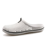 1 x RAW Customer Returns SAGUARO Garden Shoes Women Men Slip On Outdoor Slippers Lightweight Mules Summer Shoes White Size 39 - RRP €18.99