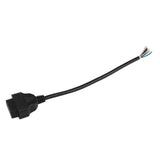 2 x RAW Customer Returns Futheda OBD-II 16 Pin Cable to End Open Connector OBD2 Female 16 Pin Male Round Extension Cable 30cm - RRP €19.98