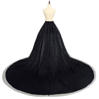 1 x RAW Customer Returns GRACEART Wedding Lady Long Tulle Skirt by Puffy Vintage Women s Skirts Black  - RRP €50.32