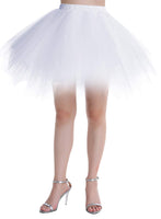 1 x RAW Customer Returns Dressystar LXQC Petticoats Mini Skirt Short Underskirt Tutu Irregular Tulle Women s Girls Ballet Skirt Multi-Layers Beige S - RRP €20.16