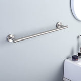 1 x RAW Customer Returns KES towel rail towel bar stainless steel SUS304 bath towel holder towel holder 50cm wall mounting brushed, A2000S50B-2 - RRP €32.99