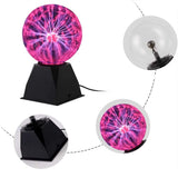 1 x RAW Customer Returns Comely Plasma Ball, Magic Luminous Ball Electrostatic Ball Touch Sensitive Flash Ball, Flashing Educational Toy Ball, Touch and Sound Sensitive Red Ionic Flash Lamp - RRP €29.93