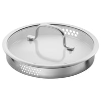 1 x RAW Customer Returns ZWILLING TrueFlow cooking pot set, 5 pieces, with pouring function, suitable for induction, stainless steel, silver - RRP €153.67