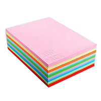 1 x RAW Customer Returns 10 Colors, A4 120 g m , 100 Sheets Thick Colored Paper Colored A4 Copy Paper, Colored Colorful Paper Clay Paper, for DIY Art Crafts 20 30cm  - RRP €10.07