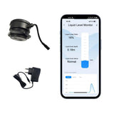 1 x RAW Customer Returns EPTTECH TLC2206 Tuya Smart Life Mobile App Wireless WIFI Remote Real-time Ultrasonic Reminder Outdoor Waterproof IP67 Liquid Oil Tanks Oil Level Monitoring Sensor Controller Alarm Indicator - RRP €62.0