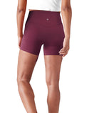 3 x Brand New Lulucheri Women s Cycling Shorts V Cross Waist Short Sports Pants Leggings with Pockets Sports Yoga Biker Shorts for Gym Training, Fitness, Everyday Life - 13cm XL, Magenta  - RRP €82.8