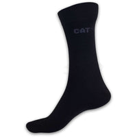 1 x RAW Customer Returns Caterpillar 15 pairs of CAT BUSINESS SOCKS fine women s and men s socks without rubber stockings size 35-50 43-46, 15 pairs black  - RRP €34.18