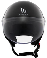 1 x RAW Customer Returns MT Helmets Jet Helmet Street S Model homologation 22.06 XL 61 62  - RRP €49.22