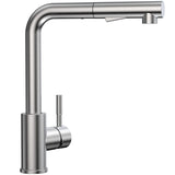 1 x RAW Customer Returns Extendable Kitchen Tap, CECIPA Kitchen Tap with Shower, Single Lever Mixer Tap for Kitchen with 2 Jet Types, Kitchen Sink Tap Stainless Steel 360 Rotatable, High Pressure Kitchen Tap Removable - RRP €65.99