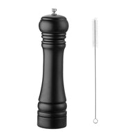 1 x RAW Customer Returns Binhai pepper mill made of wood spice mill black salt mills pepper mill set manual mills solid with strong adjustable ceramic mills - RRP €16.72