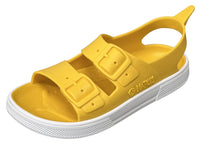 1 x RAW Customer Returns BOATILUS IRKY VEG SEA SANDALS, HIKING SHOES, POOL SANDALS, FLIP-FLOPS FOR KIDS IrkyVeg YELLOW Size 32 33 - RRP €60.0