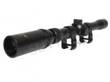 3 x RAW Customer Returns Rifle scope 3-7x20 Duplex incl. 11mm mounts - for small caliber, air rifle airsoft - target sight New model 2018 - RRP €68.4