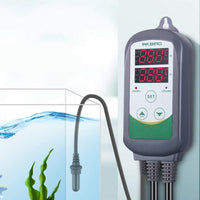 1 x RAW Customer Returns Inkbird ITC-308S Digital Thermoregulator Digital Thermostat with Waterproof Probe Dual Relay Power Socket for Aquariums - RRP €41.99