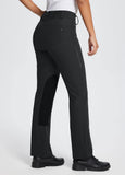 1 x Brand New BALEAF Women s Riding Trousers Winter Bootcut Knee Patches with Zip Pocket Black L - RRP €42.99