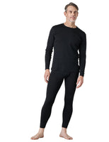 1 x RAW Customer Returns LAPASA Men s 100 Merino Wool Thermal Underwear Set, Premium Merino Wool Undershirt Underpants, Warm Thermal Functional Underwear M31 - RRP €75.62