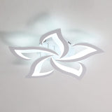 1 x RAW Customer Returns Toolight 60W 6750LM Ceiling Lamp LED Modern Ceiling Lamp Living Room 60cm 6500K Cold White Ceiling Light LED Acrylic Creative Flower Petal Design for Bedroom Living Room Kitchen Corridor - RRP €60.37