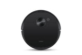 1 x RAW Customer Returns ECOVACS DEEBOT N8 Black New 2022 robot vacuum cleaner with mopping function OZMO , 2300 PA suction power, robot vacuum cleaner for pet hair, intelligent navigation dToF laser sensor , Alexa Google, black - RRP €318.0