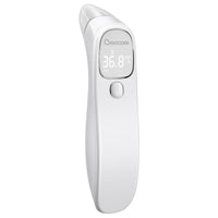 1 x RAW Customer Returns Berrcom Fever Thermometer Infrared Ear Thermometer Non-Contact Forehead Thermometer Digital Thermometer with Instant Read, Fever Alarm - RRP €22.99