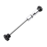 1 x RAW Customer Returns Bicycle Wheel Truing Stand Thru Axle Adapter 250mm Alloy Bike Hub Repair Tool Truing Stand Platform Pass-Through Pin Adapter Work with 12 15 20mm Pivot Front Wheels - RRP €19.89