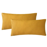 1 x RAW Customer Returns SOULFUL bed linen 220x240 cotton 3 pieces, bed linen sets yellow with zipper, similar texture to stone washed linen, contains 1 duvet cover 220x240 and 2 pillowcases 80x80 - RRP €55.45