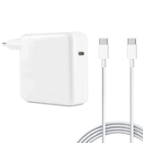 1 x RAW Customer Returns Charger for MacBook Pro, 67W USB C Charger Macbook Pro for MacBook Pro 13 14 15 16 inch, MacBook Air 2021 2020 2019 2018, iPad Pro 12.9 11 inch, Fast Charger, USB C to C Cable 2 m - RRP €33.45