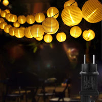 1 x RAW Customer Returns BELLALICHT LED lantern fairy lights outside 3 meters With power plug also for indoor use 20 LEDs warm white for Christmas patio balcony garden decoration - RRP €11.09