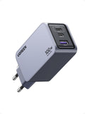 1 x RAW Customer Returns UGREEN USB C Charger, Nexode Pro 100W GaN Charger Mini USB C Power Supply 3-Port Fast Charger PPS 45W compatible with MacBook Pro Air, iPad, iPhone 15 Pro Max, Galaxy S24 Ultra, S23, Dell XPS - RRP €69.74