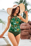 1 x Brand New GRACE KARIN Women s Tankini Swimsuit Sexy Halterneck Two-Piece Swimwear Print Swimsuit Swimwear - RRP €19.99