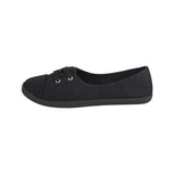 1 x RAW Customer Returns Elara women s ballerinas sneakers lace-ups Chunkyrayan BD1413-BL Black-38 - RRP €24.95